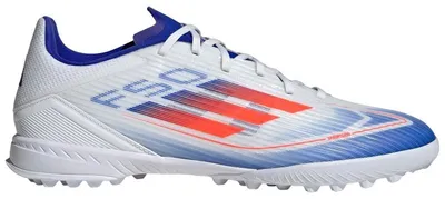 Produktbild von adidas F50 League Turf Cloud White Solar Red Lucid Blue - EU 47 1/3