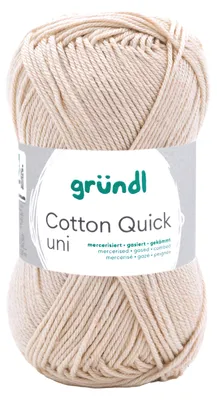 Image de Gründl Coton quick uni,50g.100%coton,mercerisé,fil à crocheter et à tricoter,50g / 125 m,NS 3-4 102