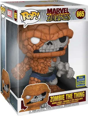 Produktbild von Marvel Zombies - Zombie The Thing 665 2020 Summer Convention Limited Edition Exclusive - Funko Pop! - Vinyl Figur