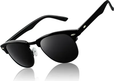 Produktbild von CGID Polarisierte Sonnenbrille UV400 Schutz Halbrahmen Uni