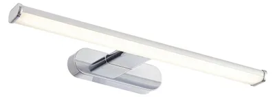 Obrázek produktu pro LED nástěnné svítidlo do koupelny MODA, chromované, 8 W, studená bílá, 640 lm, plast, rozměry: 4,2 × 40 × 13,2 cm, IP44, Endon