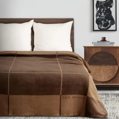 Zdjęcie produktu dla Koc ELEGANT2 220X240 KARM brązowy