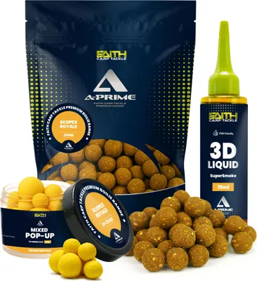 Produktbild von Faith A-Prime Boilie Kombi-Angebot - Scopex Royale