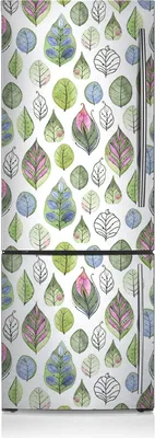 Produktbild von Magnetfolie Magnete Küche Kühlschrank Dekoration 60x190 cm - Karikaturblätter