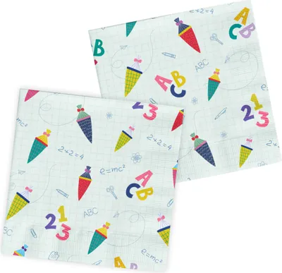 Produktbild von 20 Servietten Einschulung Schulanfang Schultüte