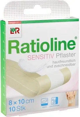 Zdjęcie produktu dla Ratioline sensitive szybki opatrunek na ranę 8 cmx1 m 1 szt