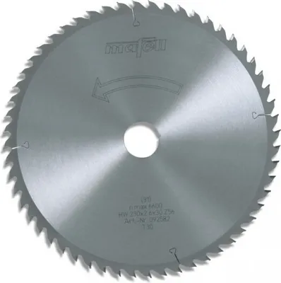 Produktbild von mafell Sägeblatt-HM 230 x 2,6 x 30 mm Z 56 WZ für Weichfaserplatten und Querschnitte (KSP 85 Fc) - 092582