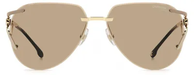 Produktbild von Carrera CARRERA 3103/S Gold beige 64/13/139 Damen Sonnenbrillen