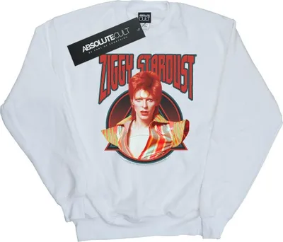 Obrázok produktu pre David Bowie - Mikina pre ženy BI47615 (L) (Biela)