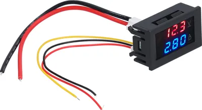 Obrázok produktu pre Digitálny voltmeter Ampérmeter Duálny LED displej Meranie napätia ampérmetra DC 0V?100V100A