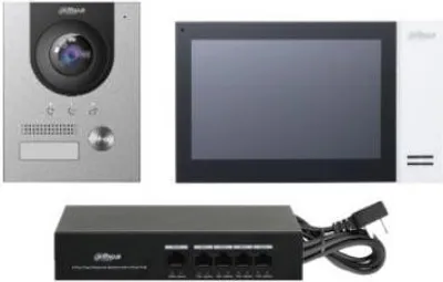 Produktbild von Dahua Technology DHI-KTP01L(S), Mehrfarbig, IP65, Kabelgebunden, CMOS, 25,4 / 2,9 mm (1 / 2.9"), H.265