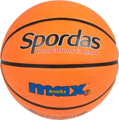 Zdjęcie produktu dla Spordas Basketball Max kolorowy rozmiar 5 - pomarańczowy - Zabawka do koszykówki