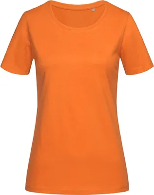 Produktbild von Stedman ST7600 | WomenŽs Lux T-Shirt Rundhals gekämmte Baumwolle - Farbe: Orange - Größe: S