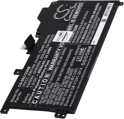 Produktbild von Akku für Dell Latitude 12 7200 Laptop