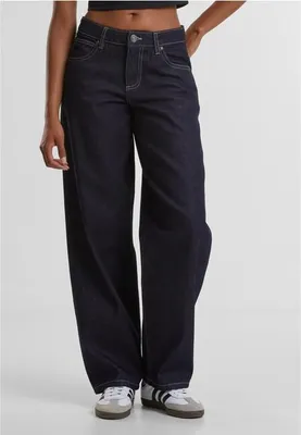 Obrázek produktu pro Dámské džíny Urban Classics Ladies Mid Waist 90´s Jeans rinse washed - 32