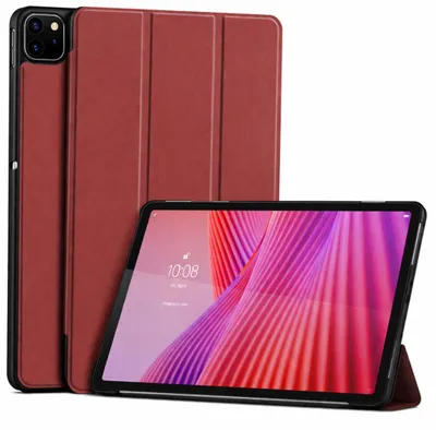 Produktbild von Schutzhülle für Apple iPad Pro 11" 4./3./2./1. Generation (2022/2021/2020/2018) Smart Cover Schutz Auto Wake Up Sleep Hülle Tasche Etui Case - WEINROT
