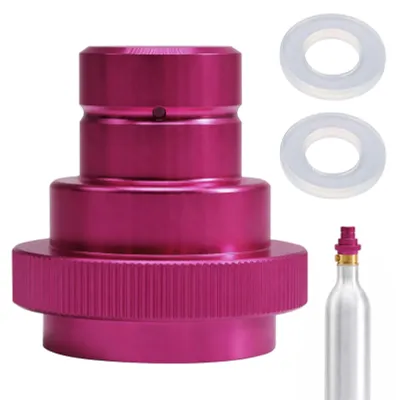 CO2 Quick-Connect-Adapter für Soda-Maschinen, lila