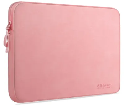 Image de Étui pour ordinateur portable de 14 pouces - Imperméable et résistant aux chocs - Rose