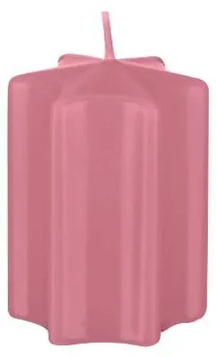 Produktbild von Sternkerzen Antique Pink 6 x Ø 6 cm, 8 Stück