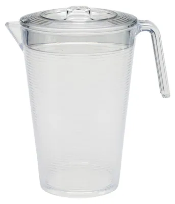 Produktbild von Designkaraffe 2,1 l mit Deckel, bruchsicher, für den Außenbereich, mit Ausgießer