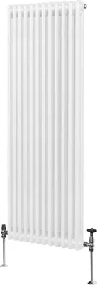 Zdjęcie produktu dla Tradycyjny grzejnik 2-kolumnowy - 1800 x 562 mm - Biały
