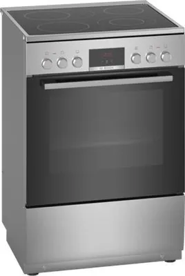 Zdjęcie produktu dla Bosch | Kuchenka | HKR39A250U | Typ płyty Vitroceramic | Typ piekarnika Electric | Stal szlachetna | Szerokość 60 cm | Elektroniczny zapłon | Grillowanie | LED | Głębokość 60 cm | 66 L