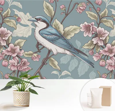 Produktbild von Fototapete  - 152x104 cm - Tapete - Wandtapete - Wandbilder  - Dekofolie - Tapete Folie - Wand - Dekoration - Wohnzimmer - Frühlingsharmonie