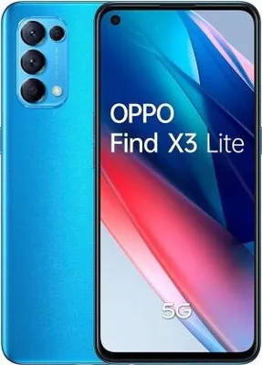 Zdjęcie produktu dla OPPO Find X3 Lite , 16,3 cm (6.4"), 2400 x 1080 px, 8 GB, 128 GB, 64 MP, Niebieski