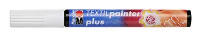 Produktbild von Textil Painter plus weiß 070 3 mm. Packung mit 6 Stück