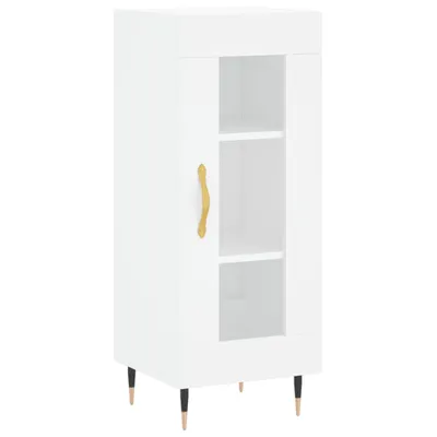 Produktbild von Sideboard Weiß 34,5x34x90 cm Holzwerkstoff
