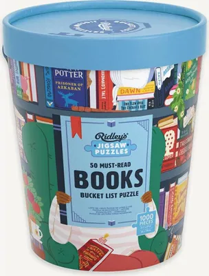 Produktbild von 50 Must-Read Books of the World Bucket List 1000-Piece Puzzle