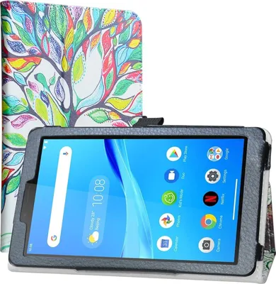 Immagine prodotto di Custodia Per Tablet Per Lenovo Tab M7 Gen 3 7""PoliuretanoPelle Albero Colorato Tb-7306F