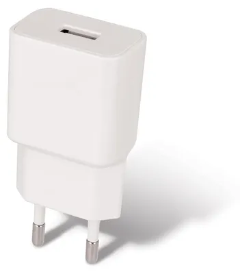 Image de Kit Setty comprenant 1 chargeur mural USB 2,4 A blanc avec un câble Lightning de 1 m (12 W)