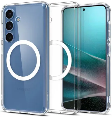 Obrázok produktu pre Spigen Ultra Hybrid (MagFit), Ochranný obal, Samsung, Galaxy S25 Plus, 17 cm (6.7"), Priehľadná, Biela