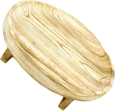 Produktbild von Holz Pflanzenständer Sockel für Blumentöpfe Tischpflanzenständer für Drinnen Blumentopfständer aus Holz Sukkulenten-blumentopfständer