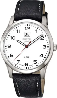 Produktbild von Boccia 3580-05 Herrenuhr Titanium 41mm 10ATM