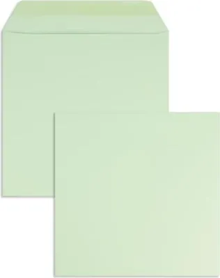 Produktbild von Briefumschläge 220x220mm 120g/qm gummiert VE=100 Stück mint