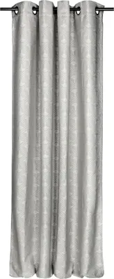 Produktbild von JOOP! Living Ösenvorhang Cornflower Charm Farbe silber Größe 140x250