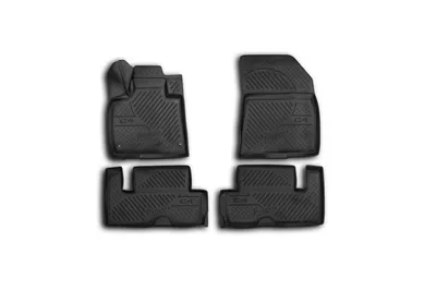 Produktbild von ELEMENT Gummi-Fußmatten 3D für CITROEN C4 Picasso, 2014->, 4 tlg.