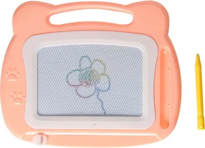 Immagine prodotto di Lavagna magnetica da disegno rosa pastello