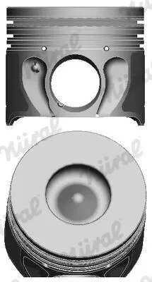 Produktbild von NÜRAL 87-140807-00 Kolben für FORD MONDEO III Kombi (BWY) MONDEO III (B5Y) MONDEO III Stufenheck (B4Y) TRANSIT Bus (FD, FB, FS, FZ, FC)
