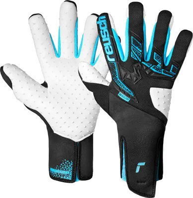 Obrázok produktu pre Reusch brankárske rukavice Attrakt Freegel SpeedBump Strapless s Evolution Negative Cut 7782 black/bachelor button 10