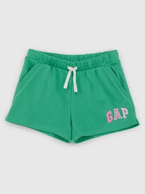 Produktbild von GAP Kindershorts XL aus leichter Baumwollmischung mit Logo, French Terry und Kordelzug