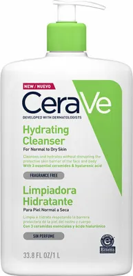 Produktbild von CeraVe Nawilżająca emulsja do mycia dla skóry normalnej i suchej, 1000 ml