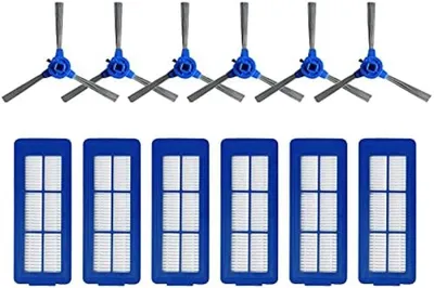 Productafbeelding van PromoHome® Reservefilters, accessoires, compatibel met Eufy RoboVac 11S Max, 15C Max, 30C Max, G10, G20, G30 stofzuigrobots, 12 stuks