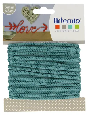 Image de Cordon anorak 5 mm x 5 m - Bleu turquoise