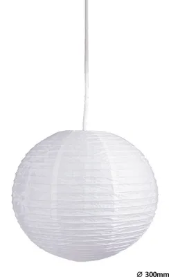 Produktbild von Rabalux 4894 Dekoleuchte Rice, Papier, weiß, rund, Innen, ø300mm