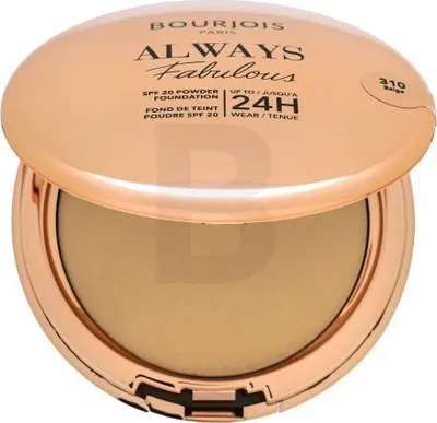 Zdjęcie produktu dla Bourjois Always Fabulous SPF 20 Powder Foundation podkład w pudrze z formułą matującą 310 7 g