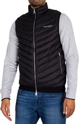 Produktbild von Armani Exchange Schwarzer Körper wärmer – S
