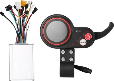 Obrázok produktu pre Ovládanie motora elektrického skútra z hliníkovej zliatiny 48 V Inteligentné bezkefové ovládanie motora + náhradný prístrojový panel pre elektrický skúter 10-palcový Kugoo M4